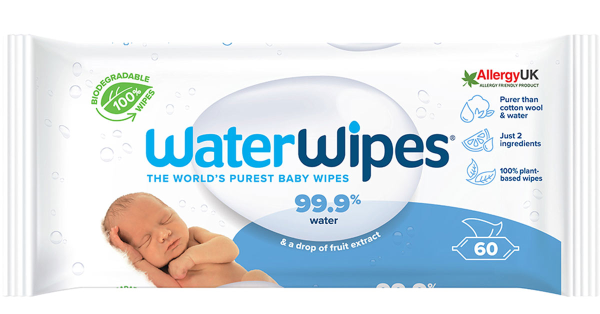WaterWipes BIO Babatörlőkendő Alap Csomag 60db_5099514200223